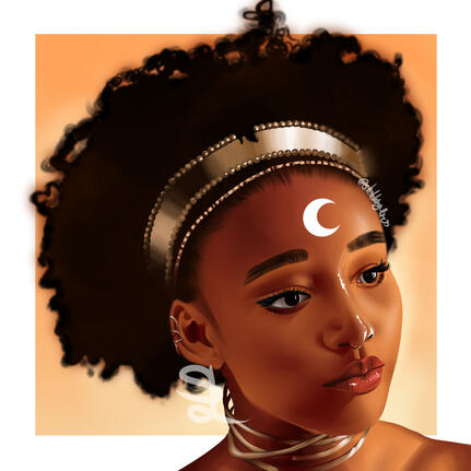 Full-colour portrait examples