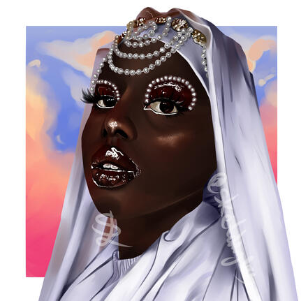 Full-colour portrait example 4