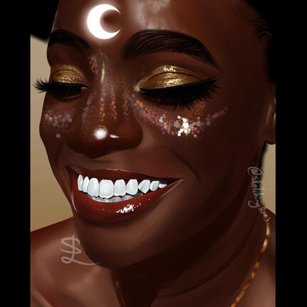 Close-Up Portrait Example 2